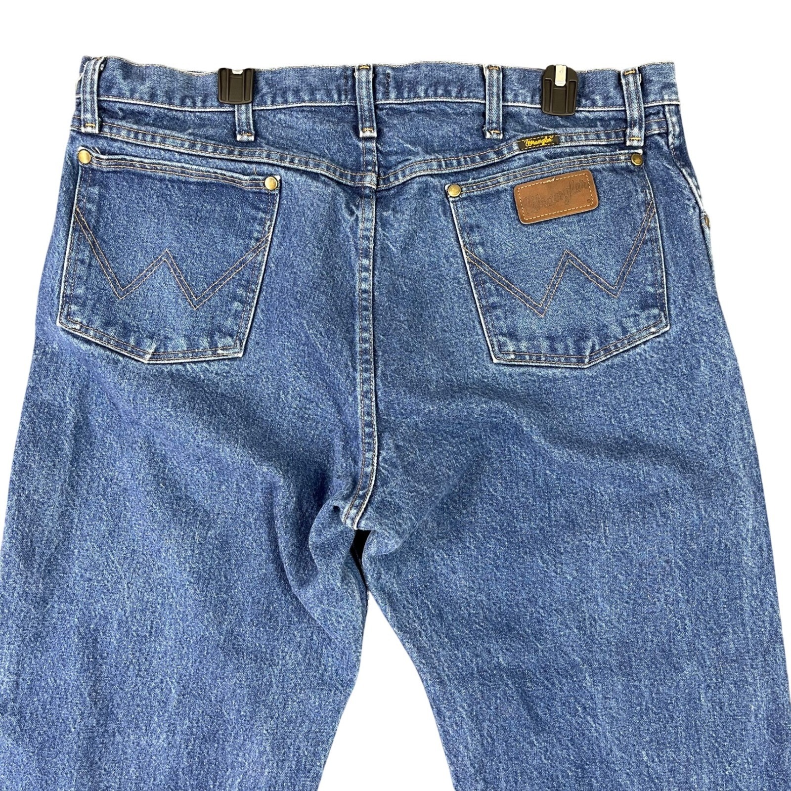 Wrangler Vintage 90s Denim Jeans Men 38 Cowboy Cut Classic Western Workwear